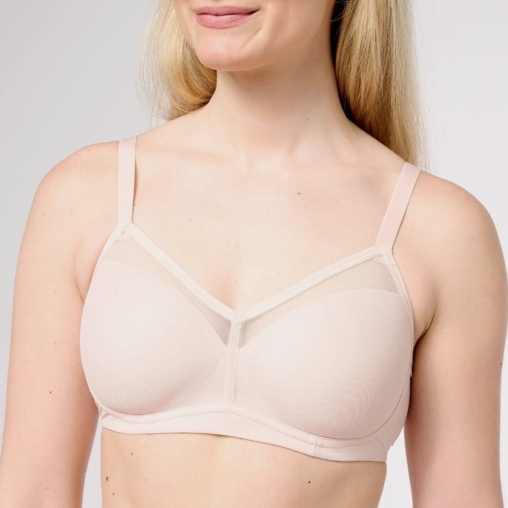 CUDDL DUDS Intimates Smooth Micro Wirefree Bra L